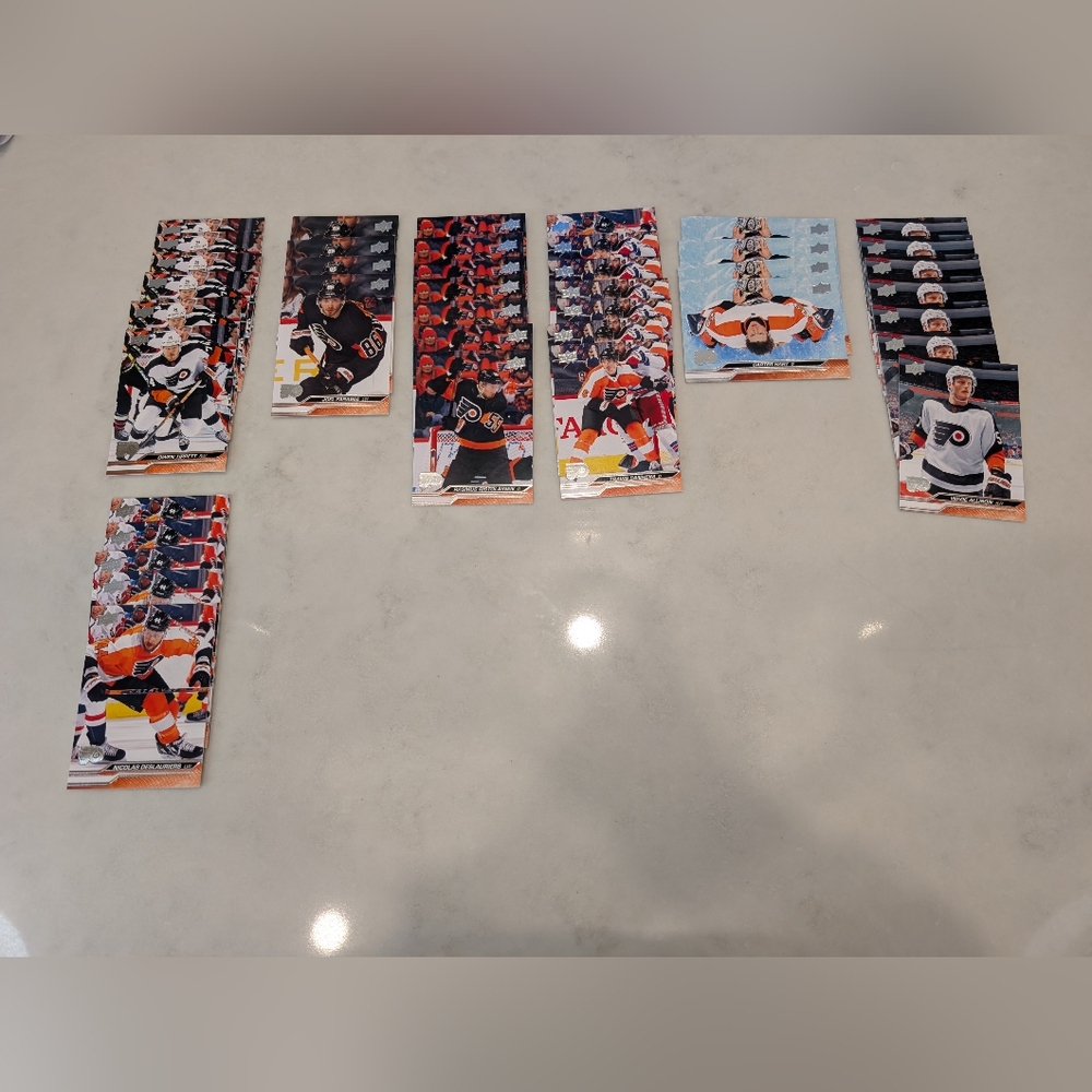2023-24 Upper Deck Series 2 Hockey Cards Philadelphia Flyers